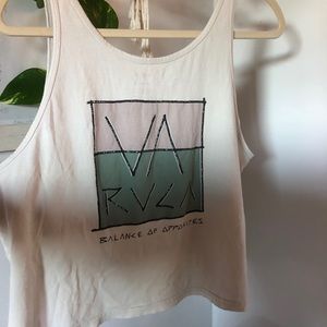 RVCA graphic tank top
